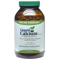Liquid Calcium 1000 mg with Magnesium 400 mg, 90 Softgels, Phyto-Therapy (Phyto Therapy)