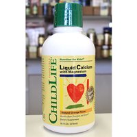 ChildLife Liquid Calcium with Magnesium For Children, Natural Orange, 16 oz