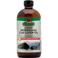 Liquid Norwegian Cod Liver Oil 16 oz from Natures Answer
