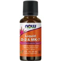 Liquid D-3 & MK-7, 1 oz, NOW Foods