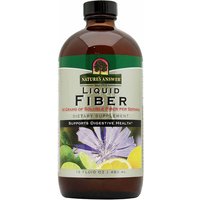 Liquid Fiber, Natural Lemon Lime, 16 oz, Natures Answer
