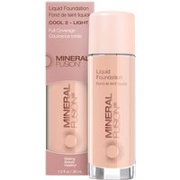Liquid Foundation - Cool 2 - Light, 1 oz, Mineral Fusion Cosmetics