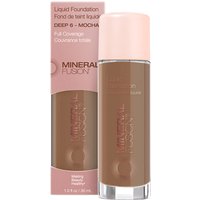 Liquid Foundation - Deep 6 - Mocha, 1 oz, Mineral Fusion Cosmetics