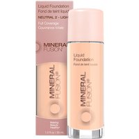Liquid Foundation - Neutral 2 - Light, 1 oz, Mineral Fusion Cosmetics