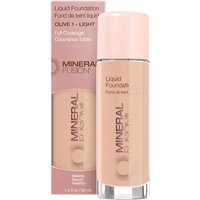 Liquid Foundation - Olive 1 - Light, 1 oz, Mineral Fusion Cosmetics