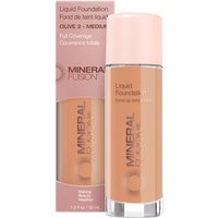 Liquid Foundation - Olive 2 - Medium, 1 oz, Mineral Fusion Cosmetics