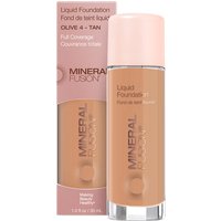 Liquid Foundation - Olive 4 - Tan, 1 oz, Mineral Fusion Cosmetics