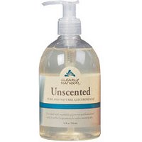 Liquid Glycerine Soap, Unscented, 12 oz, Clearly Natural