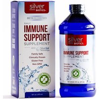 Liquid Immune Support Supplement Family Size, 16 oz, Silver Biotics