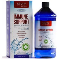 Liquid Immune Support Supplement Value Size, 32 oz, Silver Biotics
