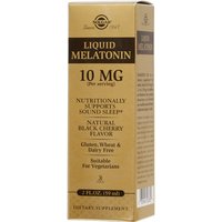 Liquid Melatonin - Natural Black Cherry Flavor, 2 oz, Solgar