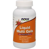 Liquid Multi Gels, Multi Vitamin & Mineral, 180 Softgels, NOW Foods