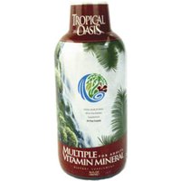 Liquid Multi Vitamins & Minerals, with Amino Acids & Herbs, 16 oz, Tropical Oasis