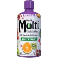 Liquid Super Earth MultiNutrient Formula, Natural Tropical Fruit Flavor, 32 oz, Bluebonnet Nutrition