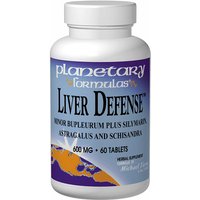 Liver Defense 120 Tablets, Planetary Herbals