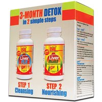 Liver Detox 3 Month Kit, 120 Capsules x 2 Bottles, Bill Natural Sources