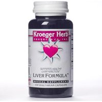 Liver Formula, 100 Vegetarian Capsules, Kroeger Herb