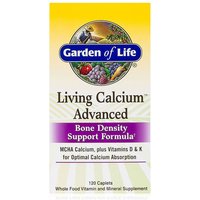 Living Calcium Advanced, 120 Caplets, Garden of Life