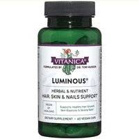 Luminous, Hair, Skin & Nails Support, 60 Vegetarian Capsules, Vitanica