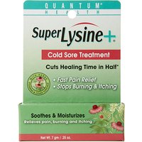 Super Lysine + Cream, Cold Sore Treatment, 7 g, Quantum Health