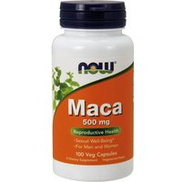 Maca 500 mg, For Men and Women, 100 Vegetarian Capsules, NOW Foods