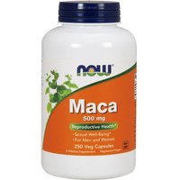 Maca 500 mg, Value Size, 250 Capsules, NOW Foods