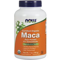 Organic Maca Powder, 6:1 Concentrate, 7 oz, NOW Foods