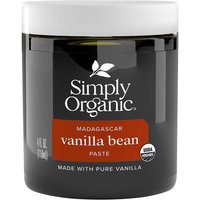 Madagascar Vanilla Bean Paste, Value Size, 4 oz, Simply Organic