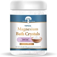 Magnesium Bath Crystals, 1.75 lb (795 g), Health and Wisdom Inc.