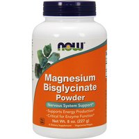 Magnesium Bisglycinate Powder, 8 oz, NOW Foods