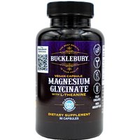 Magnesium Glycinate with L-Theanine, 90 Capsules, Bucklebury