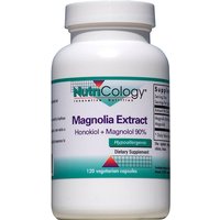 Magnolia Extract, Honokiol + Magnolol 90%, 120 Capsules, NutriCology
