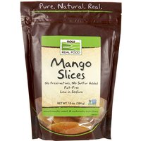 Mango Slices, Healthy Snack, 10 oz, NOW Foods