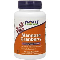 Mannose Cranberry, 90 Vegetarian Capsules, NOW Foods