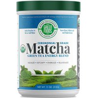 Matcha Green Tea, Drink Mix, Organic, 11 oz (60 servings), Green Foods Corporation