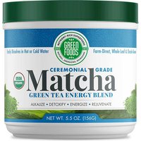 Matcha Green Tea, Drink Mix, Organic, 5.5 oz (156 g), Green Foods Corporation