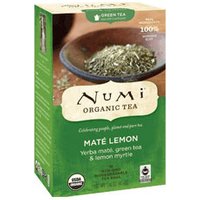 Mate Lemon Green Tea, 18 Tea Bags, Numi Tea