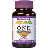 Maxi One Whole Food-Based Multiple, With Iron, 60 Vegetable Capsules, Bluebonnet Nutrition