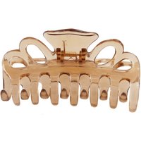 Medium Double Loop Hair Clamp - Gardenia - Honey, 1 ct, DiPrima Beauty