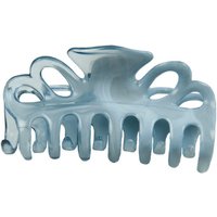 Medium Double Loop Hair Clamp - Gardenia - Twin Blue, 1 ct, DiPrima Beauty