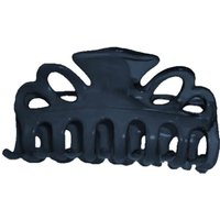 Medium Double Loop Hair Clamp - Gardenia - Twin Navy, 1 ct, DiPrima Beauty