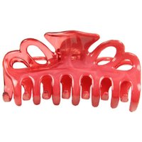 Medium Double Loop Hair Clamp - Gardenia - Twin Red, 1 ct, DiPrima Beauty