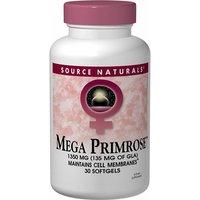 Mega Primrose 1350mg Eternal Woman (Evening Primrose Oil) 60 softgels from Source Naturals