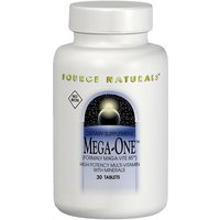 Mega-One Multiple No Iron 30 tabs from Source Naturals