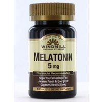 Melatonin 5 mg, 60 Tablets, Windmill Health Products