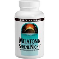 Melatonin Serene Night 3 mg, 120 Tablets, Source Naturals