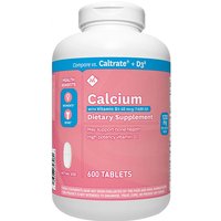 Members Mark Calcium 600 mg with Vitamin D3, 600 Tablets
