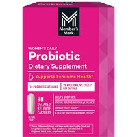 Members Mark Womens Daily Probiotic, 90 Delayed Release Capsules