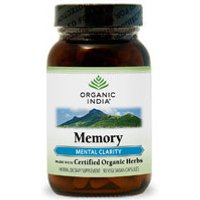 Memory Formula, Mental Clarity, 90 Vegetarian Capsules, Organic India