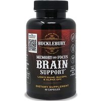 Memory & Focus Brain Support, 60 Capsules, Bucklebury
